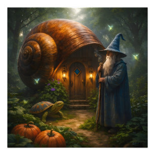 Coquille d'escargot cottage premium satin photo ar