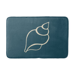Coquille nautique Salle de bain tapis de Mat