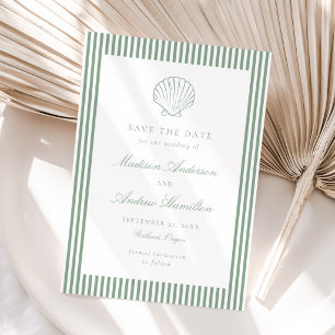 Coquille rayée de sauge côtière Mariage Économisez