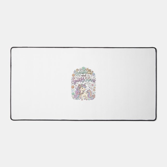 Coquilles de licorne et cornes scintillantes Vecte (Recto)