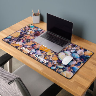 Coquilles de mer et galets de bureau Mat