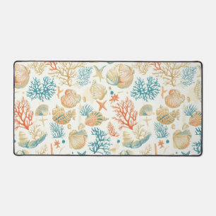 Coquilles Fantaisistes & Corail avec Accents Bleus