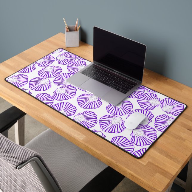 COQUILLES TROPICALES VIOLETTES & BLANCHES (Bureau 2)