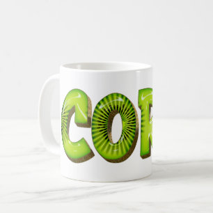 Cora Name Kiwi Style Tasse Teetasse