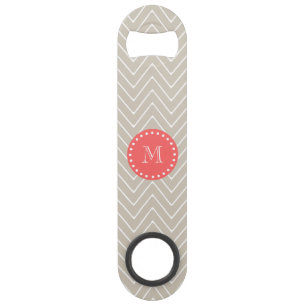 Corail de beige de monogramme du motif 2A de