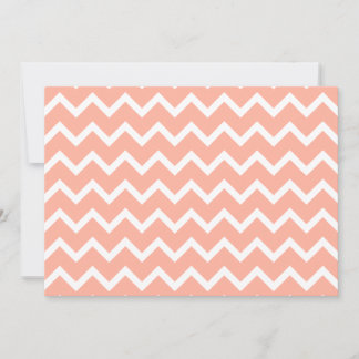 Corail et White Zig Zag Motif.