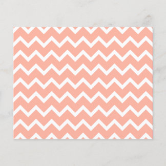 Corail et White Zig Zag Motif.