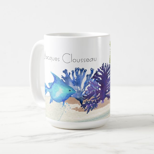 Corail Reefs Pour Jamais Café Mug (Devant gauche)