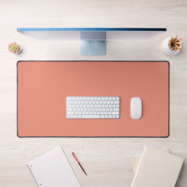 Corail simple simple simple en couleur solide (Bureau 1)