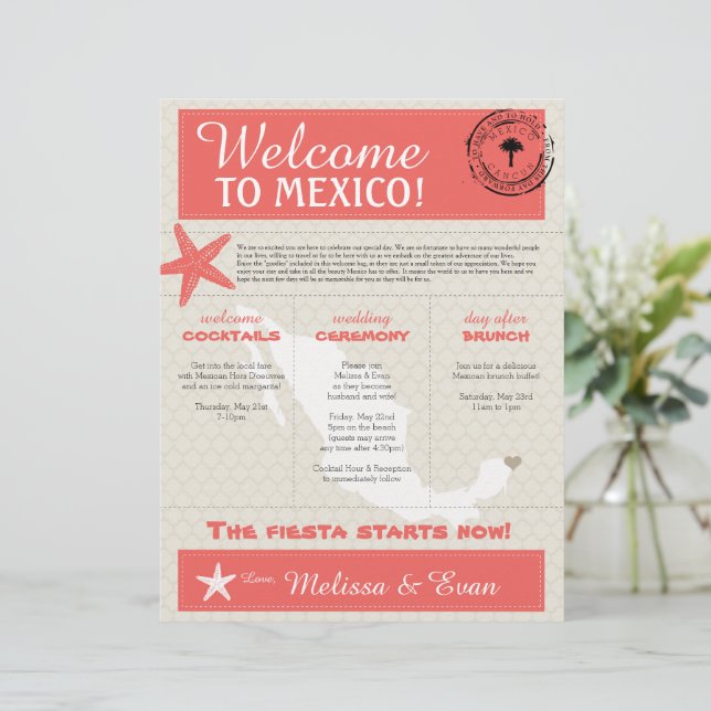 Corail Starfish Cancun Mexique Bienvenue (Debout devant)