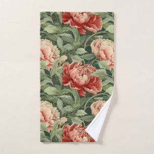 Corail vintage et Jardin de pivoine blush