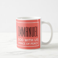 Coral EMMANUEL DIEU AVEC US Christian Coffee Mug