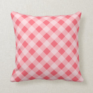 Coral En vichy Coussin