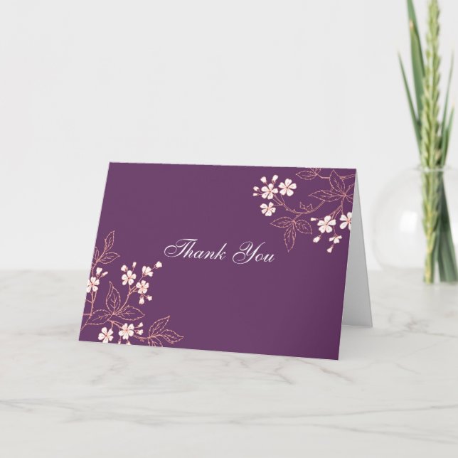 Coral Plum Floral Baby shower Auberges Merci (Devant)