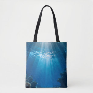 Coral Reef Sunbeams Sac fourre-tout sous-marin