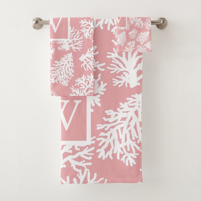 Coral Reefs été plage côtière monogramme extérieur (En situation)