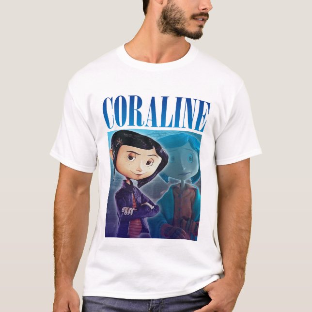 Coraline Jones Aesthetic Coraline Movie T-Shirt (Devant)