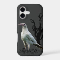 Corbeau blanc, Oiseau sauvage, Fantaisie, Goth