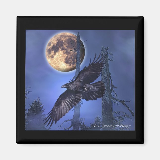 Corbeau Magnet (Devant)