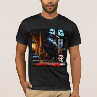 Corbeau noir | ÉFFRAYANT | Halloween | T-shirt noi