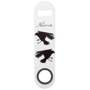 Corbeau noir vol Thunder_Cove