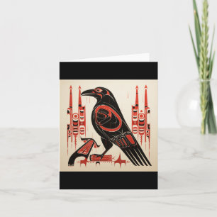 Corbeau style art du Nord-Ouest