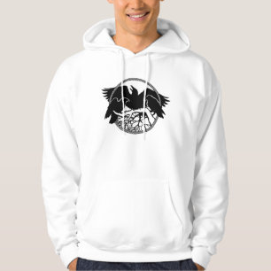 Corbeau Sweat - shirt à capuche Hommes Corbeau Cor