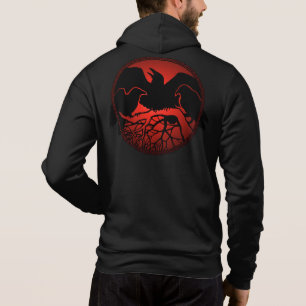Corbeau Sweat - shirt à capuche Veste Hommes Corbe