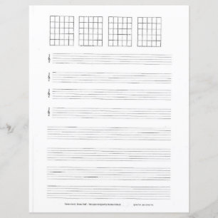 Cordes en papier guitare, tabulations, accords