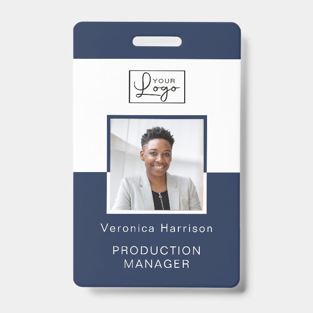Cordon pour Badge de Photo d'Identité de l'Employé (Avant)