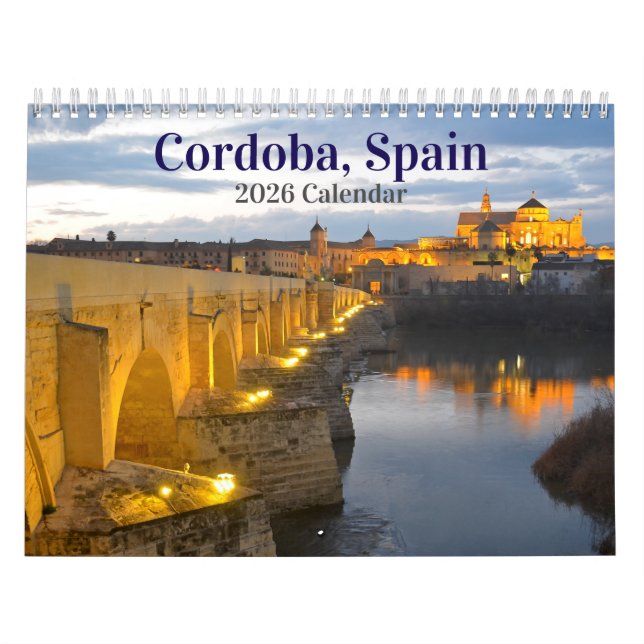 Cordoue Espagne Calendrier 2026 (Protection)