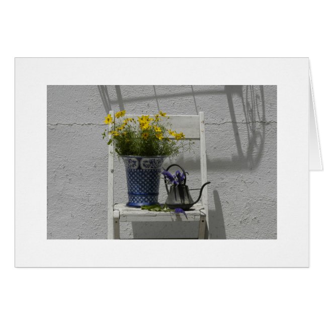 Corepsis sur l'ancienne chaise (Devant horizontal)