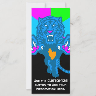 Corey Tiger 80s Rétro Tigre Féroce qui Bondit