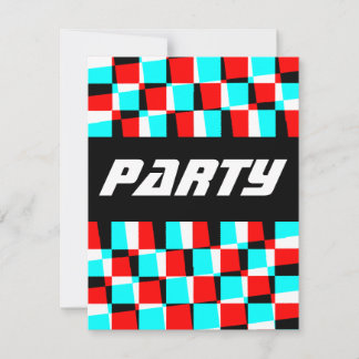 Corey Tiger 80s Vintage Op Art