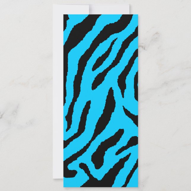 Corey Tiger Rayures Tigre 80s (Bleu) (Devant)
