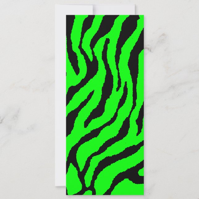 Corey Tiger Rayures Tigre 80s (Vert) (Devant)