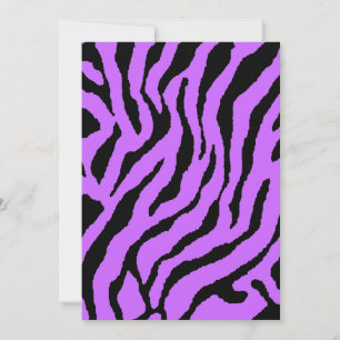 Corey Tiger Rayures Tigre 80s (Violet)