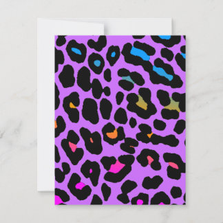 Corey Tiger Taches de Léopard 80s (Violet)