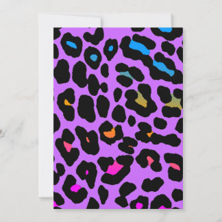 Corey Tiger Taches de Léopard 80s (Violet)