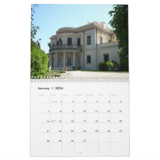 CORFU, Calendrier Mur GRÈCE
