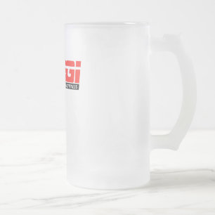 Corgi 15oz d'ESPN. Tasse en verre givré