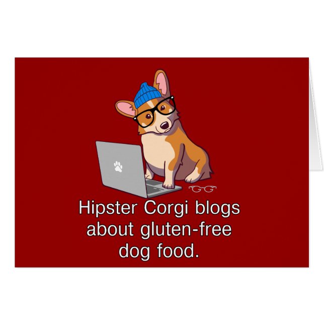 Corgi 2 de hippie (Devant horizontal)