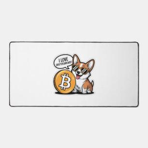 Corgi Cool Aime la Cryptomonnaie
