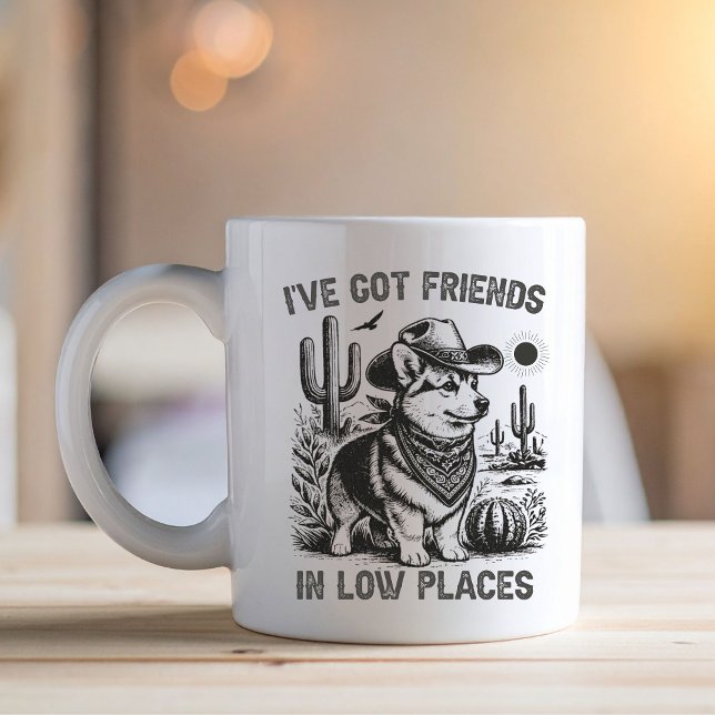 Corgi Cowboy Funny Dog Mug (Créateur téléchargé)