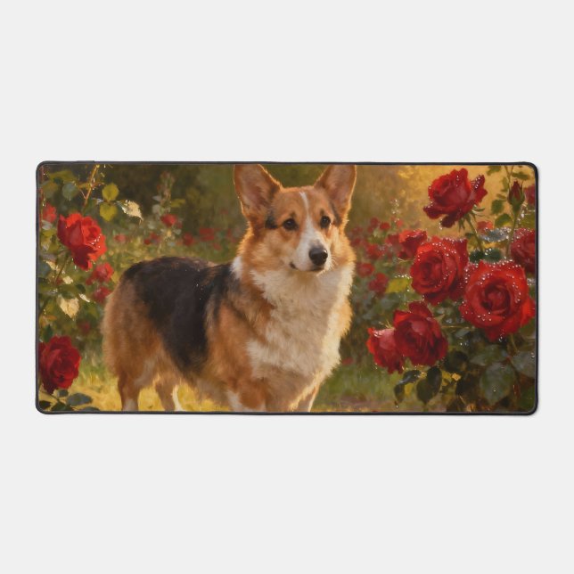 Corgi dans les Roses V (Recto)