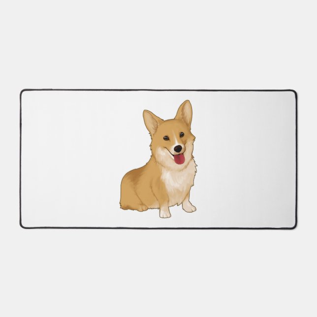 Corgi doux et souriant (Recto)