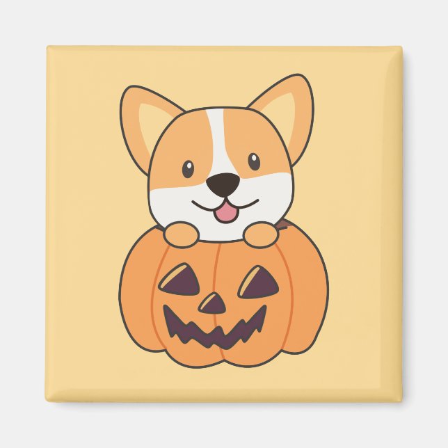 Corgi En Chiens Citrouilles Cutes Joyeux Aimant Ha (Devant)