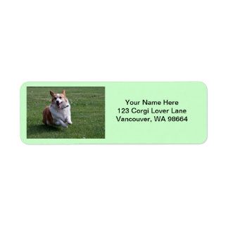 Corgi Étiquettes de adresse