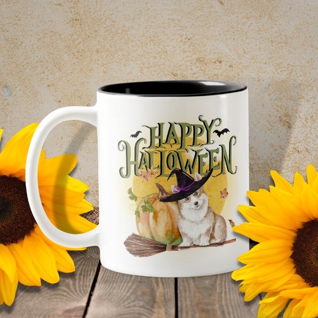 Corgi Halloween Mug (Créateur téléchargé)