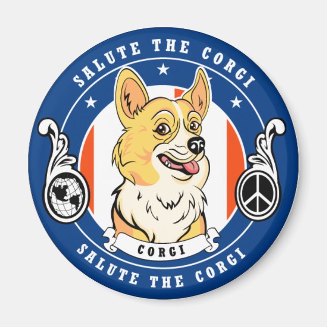 Corgi Magnet (Devant)